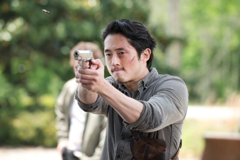 Steven Yeun di The Walking Dead L'attore Steven Yeun