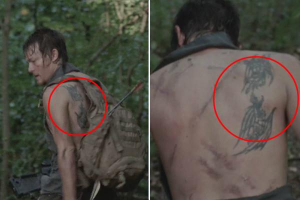 The Walking Dead: il tatuaggio "mobile" di Daryl Il tatuaggio "mobile" di Daryl