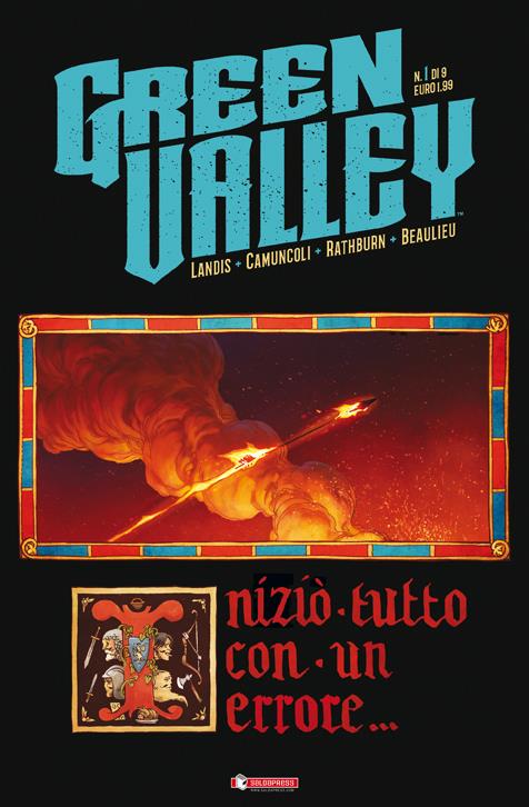 Green Vallery, il numero 1 Green Vallery, la cover del numero 1