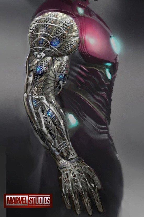 Una nuova armatura per Iron Man in Avengers 4? Ecco le teorie al riguardo! Concept art di Daren Horley per l'armatura di Iron Man in Avengers: Infinity War