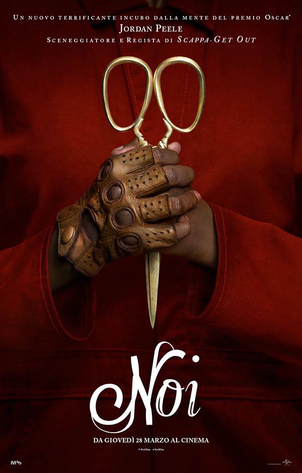 Il poster italiano di Noi, l'horror del premio Oscar Jordan Peele La locandina di Noi, il nuovo film di Jordan Peele