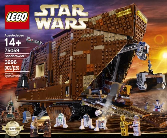 Sandcrawler Set LEGO Sandcrawler