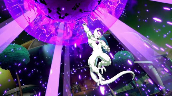 Dragon Ball FighterZ, Freezer entra in scena nell'ultimo video Freezer scaglia un attacco in Dragon Ball FighterZ