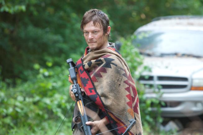 Il ritorno di The Walking Dead sarà esplosivo secondo quanto dichiara Norman Reedus Una scena di The Walking Dead con Daryl Dixon