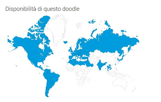 Cartina Doodle Google di oggi 21 marzo Cartina Doodle Google di oggi