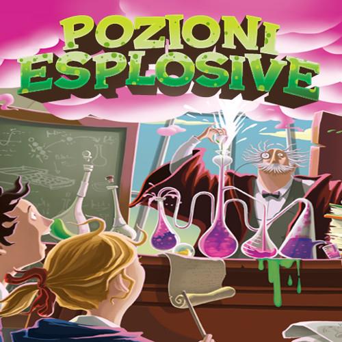 Pozioni Esplosive L'illustrazione di copertina di Pozioni Esplosive