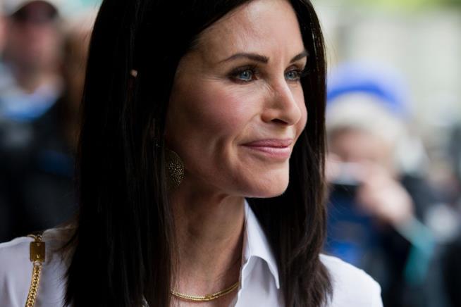 Courteney Cox pentita dei ritocchini chirurigici Primo piano di Courteney Cox