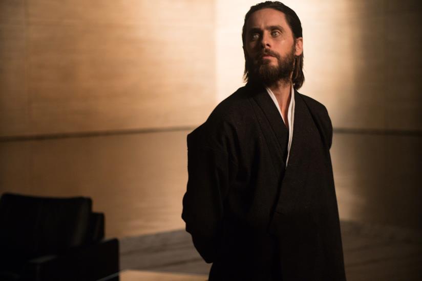 Jared Leto ha condiviso il video shock della sua scalata col protagonista di Free Solo Una mezza figura di Jared Leto in una scena di Blade Runner 2049