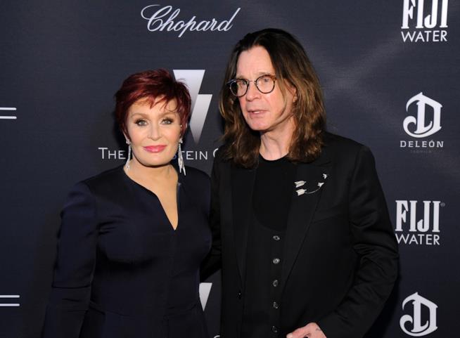 Ozzy Osbourne e la moglie Sharon si separano Primo piano di Sharon e Ozzy Osbourne