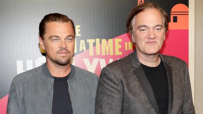 Once Upon a Time in Hollywood: le prime foto dal set del film di Tarantino Leonardo DiCaprio e Quentin Tarantino alla presentazione di Once Upon a Time in Hollywood