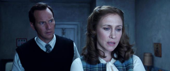 The Conjuring: tutti i film della saga e l'ordine di visione suggerito The Conjuring: una scena con Ed e Lorraine Warren