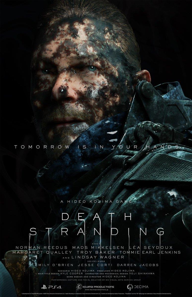 Death Stranding di Hideo Kojima Norman Reedus in Death Stranding