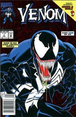Copertina del primo numero di Venom: Lethal Protector Venom: Lethal Protector, copertina del primo numero