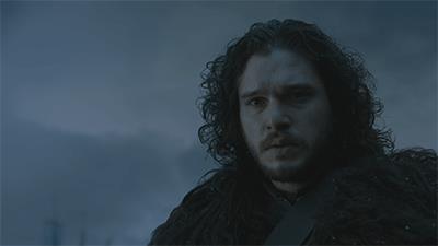 Kit Harington minacciato bonariamente dai produttori di Game of Thrones GIF di Jon Snow in Game of Thrones
