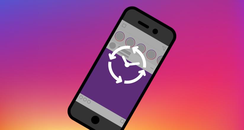 Quanto tempo trascorrete su Instagram? Ora ve lo dice l'app stessa Disegno di uno smartphone col logo di un orologio