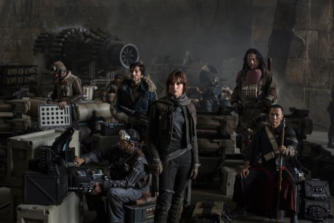 Ecco quale dei personaggi di Rogue One rivedremo in uno dei prossimi film di Star Wars Il commando Rogue One al completo