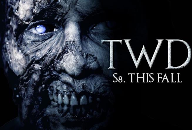 AMC rilascia una prima immagine promozionale dell'ottava stagione di The Walking Dead Un vagante al centro del primo artwork dell'ottava stagione di The Walking Dead ispirato a GOT