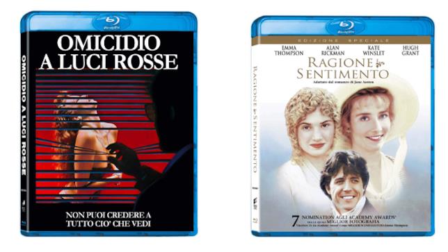 Omicidio a luci rosse e Ragione e sentimento - Home Video Omicidio a luci rosse e Ragione e sentimento - Home Video - Blu-ray