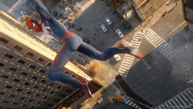 Spider-Man, il trailer ufficiale della Iron Spider Suit Una GIF del nuovo videogame di Spider-Man