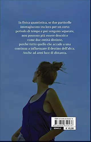 Retro copertina Equazione di un amore Simona Sparaco, Equazione di un amore, retro copertina
