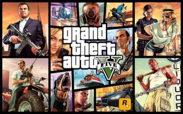 GTA V di Rockstar Games Grand Theft Auto V