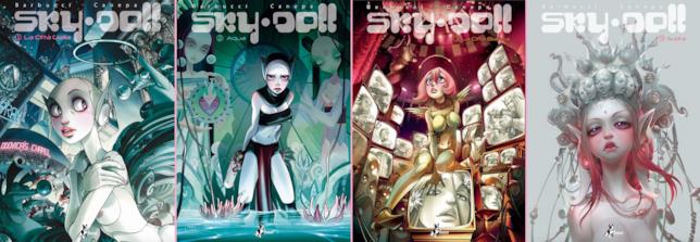 Sky Doll: i volumi BAO Publishing Le copertine dei volumi di Sky Doll di BAO Publishing