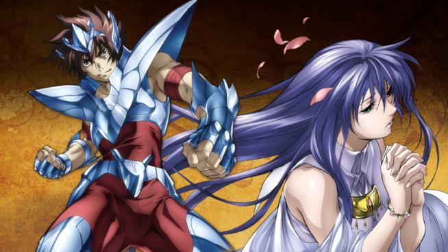 Saint Seiya: The Lost Canvas, la recensione del cofanetto della seconda stagione Tenma e Atena sulla cover della seconda stagione di Lost Canvas