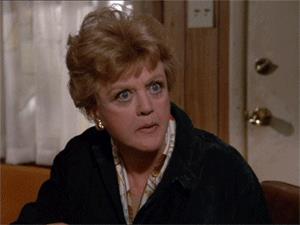 Jessica Fletcher mangia i popcorn Jessica Fletcher in ansia mangia popcorn