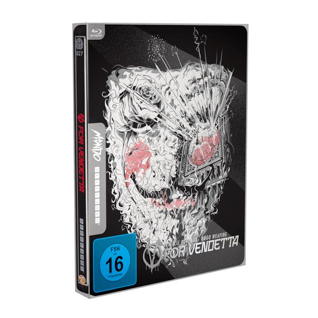 V for Vendetta, l'edizione Mondo x SteelBook Packshot di V for Vendetta edizione Mondo x SteelBook