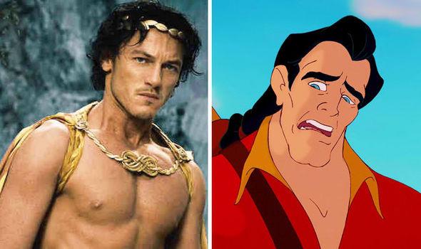 Luke Evans interpreta Gaston ne La Bella e La Bestia Un collage tra Luke Evans e Gaston