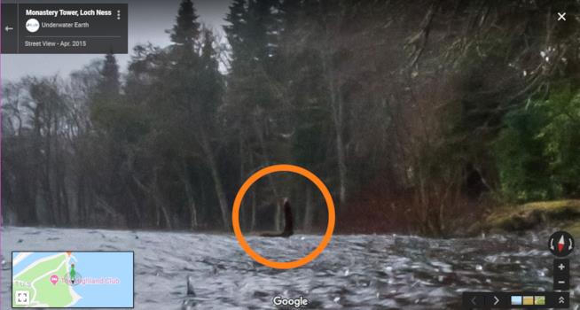 Il mostro di Loch Ness è su Google Maps? Le coordinate Il mostro di Loch Ness su Google Maps