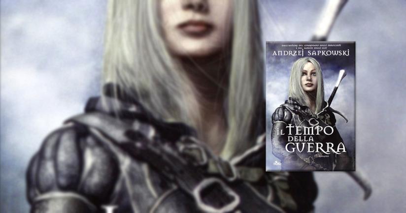 Copertina il tempo della guerra Copertina del libro il Tempo della guerra della saga di The Witcher