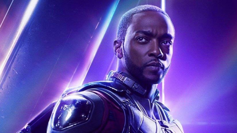 Dal D23 Expo, Sam Wilson AKA Falcon diventa Capitan America nel primo poster della serie Disney+ Il personaggio di Sam Wilson in una immagine promozionale per il film Avengers: Endgame
