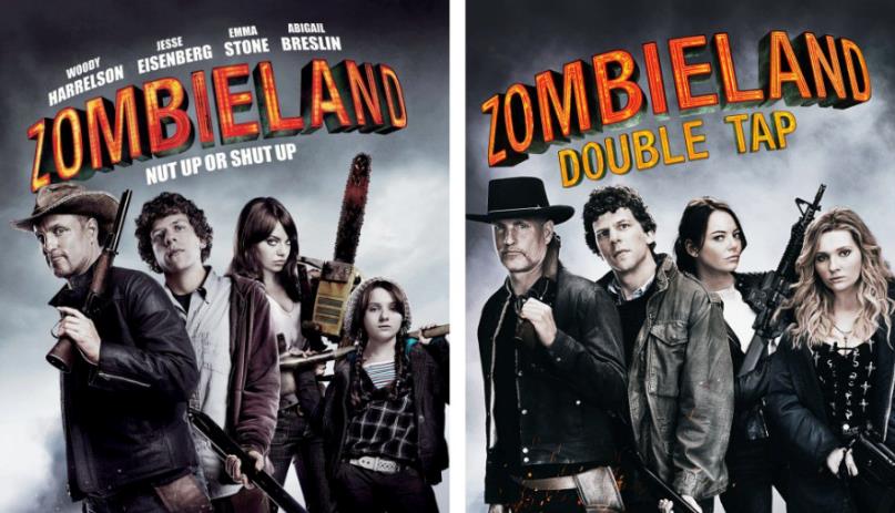 Zombieland: Double Tap. Sarà questo il titolo dell'atteso sequel? Zombieland: i poster del film e del sequel
