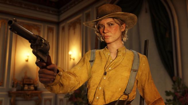 Red Dead Redemption 2, annunciata la modalità multiplayer Red Dead Online In Red Dead Redemption 2 non mancheranno le cowgirl