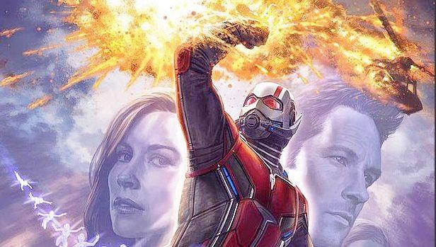 Un poster di Ant-Man and the Wasp Un poster con i protagonisti di Ant-Man and the Wasp