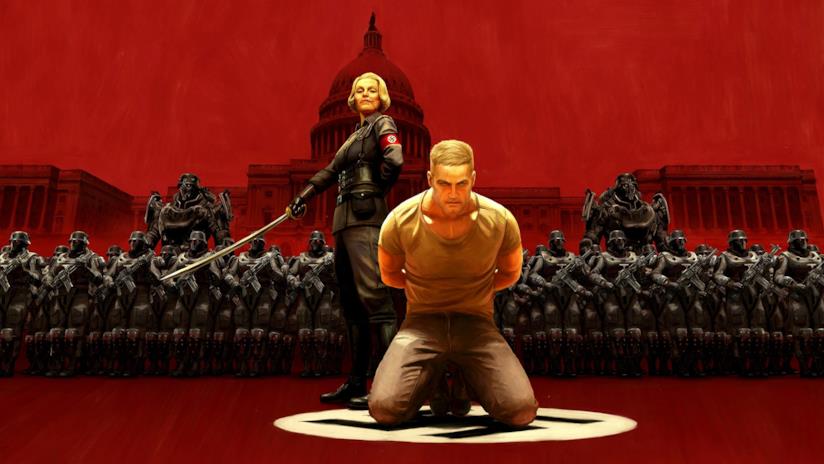 Wolfenstein II, Bethesda presenta i tre DLC in uscita Un artwork ufficiale di Wolfenstein II: The New Colossus