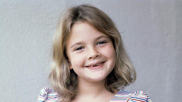Drew Barrymore Drew Barrymore in un servizio fotografico da bambina