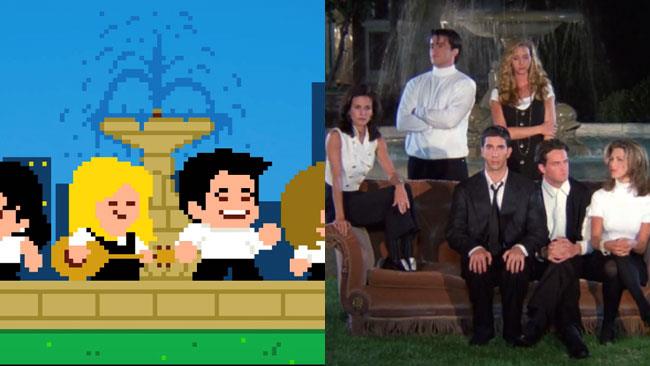 Sigle delle serie TV cult in versione Pixel La sigla di Friends: Pixel vs originale