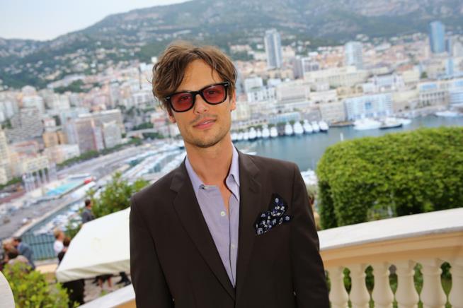 Le stranezze su Matthew Gray Gubler apparse durante un Q&A su Tumblr Matthew Gray Gubler, sorridente e in occhiali da sole, al Montecarlo TV Festival