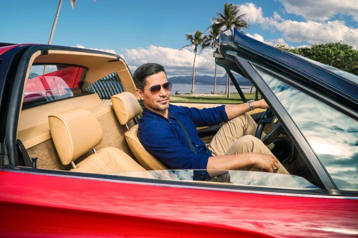 Magnum P.I. Una scena di Magnum P.I.