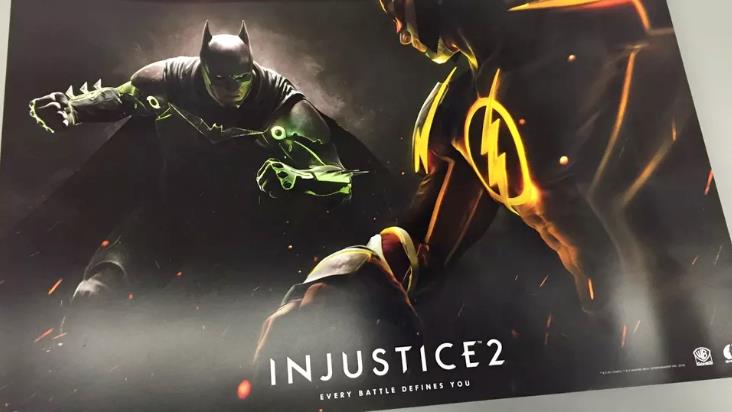 Injustice 2 annunciato ufficialmente Poster leakkato di Injustice 2