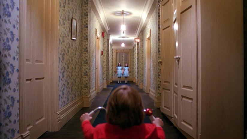 Shining sarà proiettato all'Overlook Hotel Un'iconica scena del film