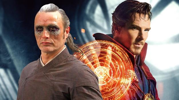 Mads Mikkelsen e Benedict Cumberbatch, protagonisti di Doctor Strange Mads Mikkelsen interpreta Kaecilius, nemico di Strange