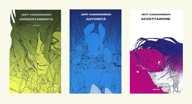 Le tre cover della trilogia dell'Area X realizzate da LRNZ Le copertine disegnate da LRNZ per la versione italiana della trilogia