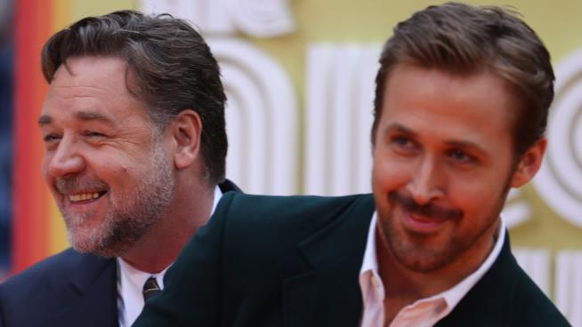 Russel Crowe e Ryan Gosling Gli attori protagonisti di The nice guys