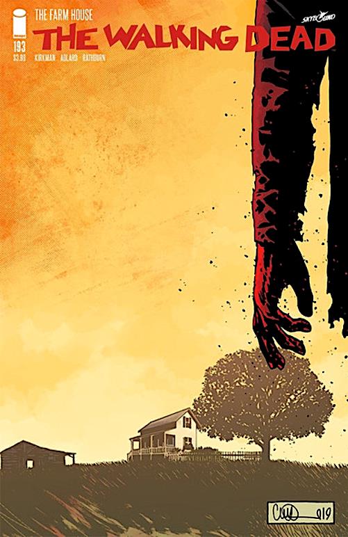 The Walking Dead: la copertina dell'ultimo numero a fumetti The Walking Dead: la copertina dell'ultimo numero a fumetti, il numero 193