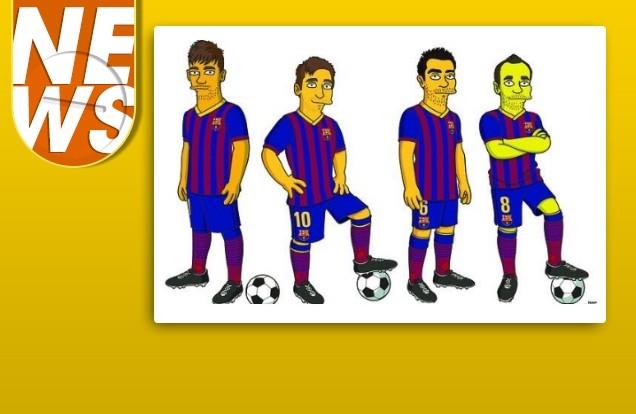 Il Barcellona sbarca a Springfield