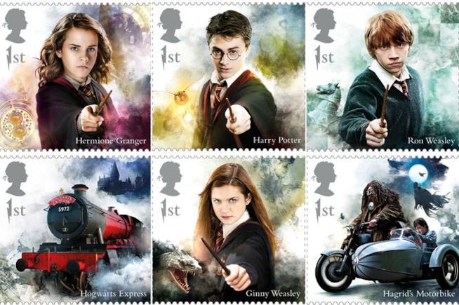 I francobolli di Harry Potter: scopri la collezione Royal Mail I personaggi di Harry Potter sui francobolli inglesi