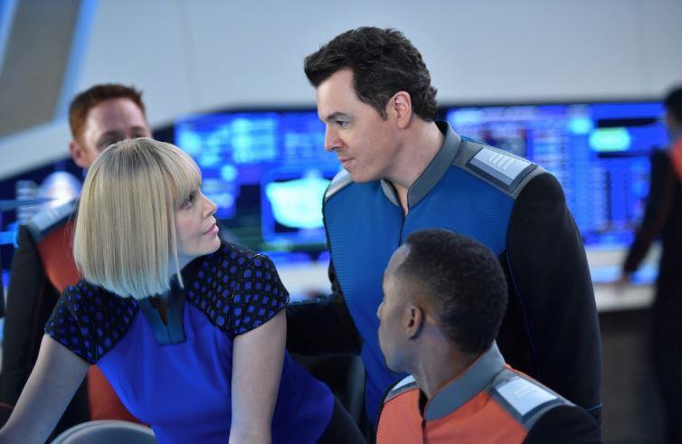 The Orville - Charlize Theron Charlize Theron in una scena di The Orville